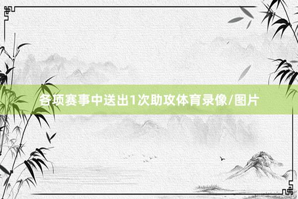各项赛事中送出1次助攻体育录像/图片