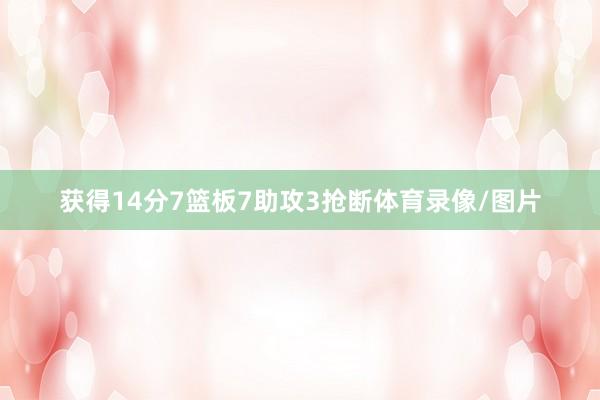 获得14分7篮板7助攻3抢断体育录像/图片