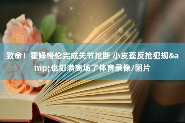致命！霍姆格伦完成关节抢断 小皮蓬反抢犯规&也犯满离场了体育录像/图片