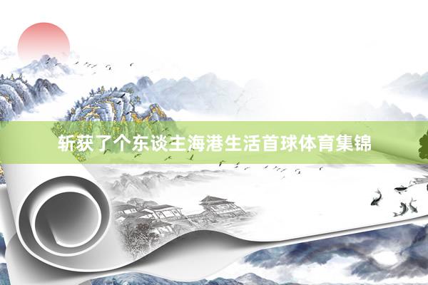 斩获了个东谈主海港生活首球体育集锦