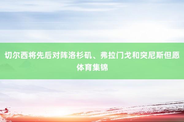 切尔西将先后对阵洛杉矶、弗拉门戈和突尼斯但愿体育集锦