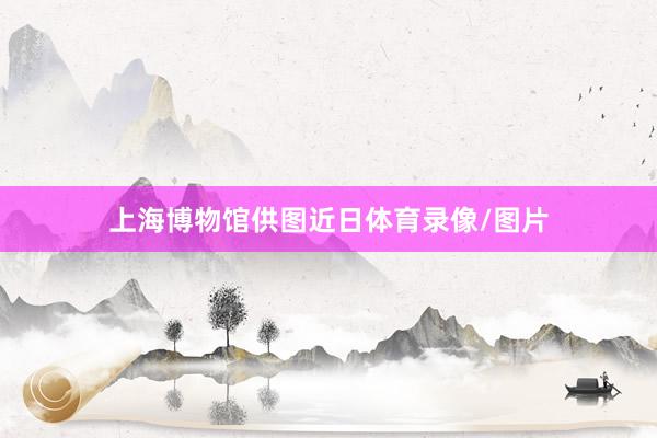 上海博物馆供图　　近日体育录像/图片