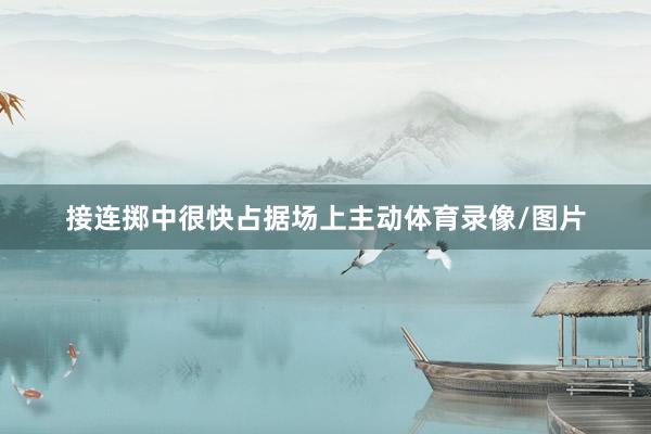 接连掷中很快占据场上主动体育录像/图片