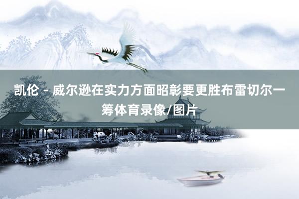 凯伦 - 威尔逊在实力方面昭彰要更胜布雷切尔一筹体育录像/图片