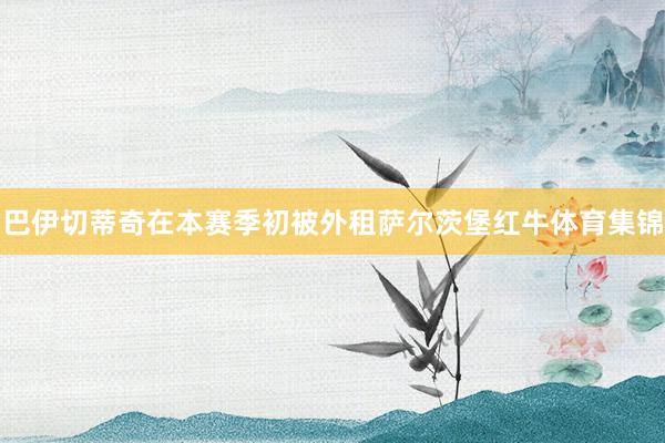 巴伊切蒂奇在本赛季初被外租萨尔茨堡红牛体育集锦