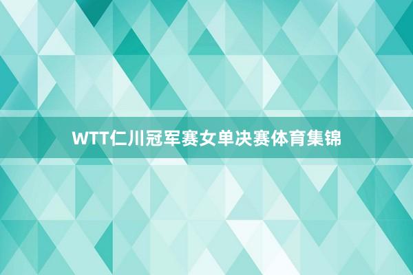 WTT仁川冠军赛女单决赛体育集锦