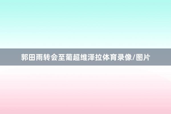 郭田雨转会至葡超维泽拉体育录像/图片