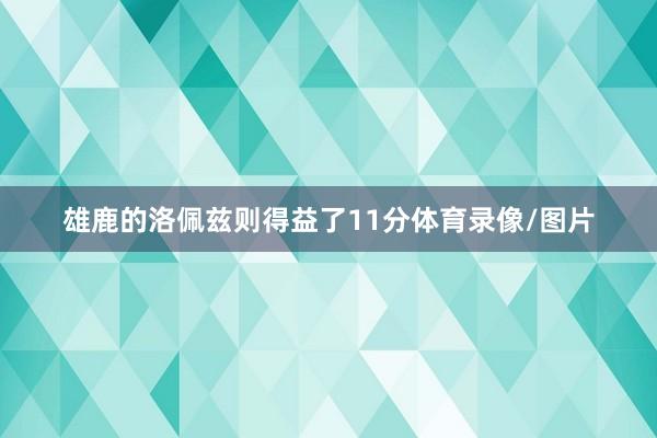 雄鹿的洛佩兹则得益了11分体育录像/图片