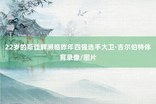 22岁的斯佳辉濒临昨年四强选手大卫·吉尔伯特体育录像/图片