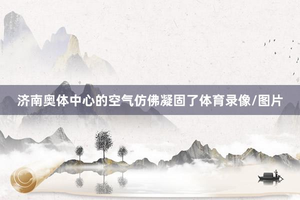 济南奥体中心的空气仿佛凝固了体育录像/图片