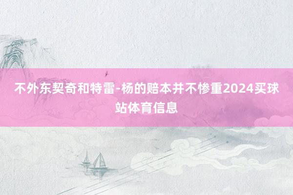 不外东契奇和特雷-杨的赔本并不惨重2024买球站体育信息