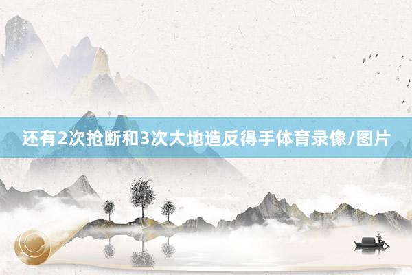 还有2次抢断和3次大地造反得手体育录像/图片