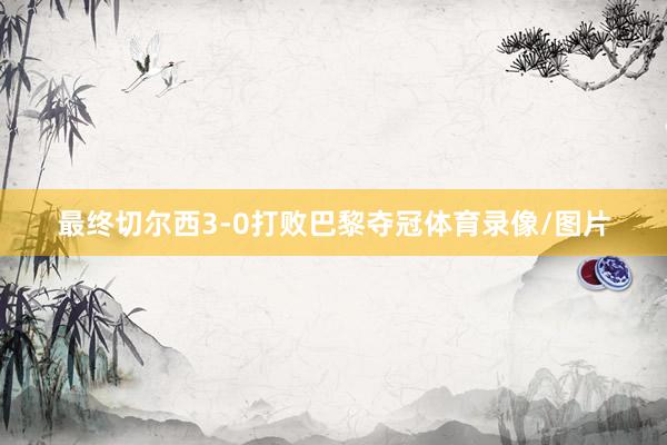 最终切尔西3-0打败巴黎夺冠体育录像/图片