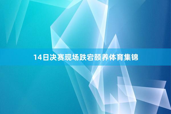 14日决赛现场跌宕颐养体育集锦
