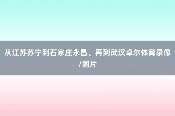 从江苏苏宁到石家庄永昌、再到武汉卓尔体育录像/图片