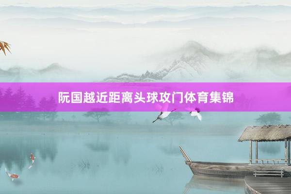 阮国越近距离头球攻门体育集锦