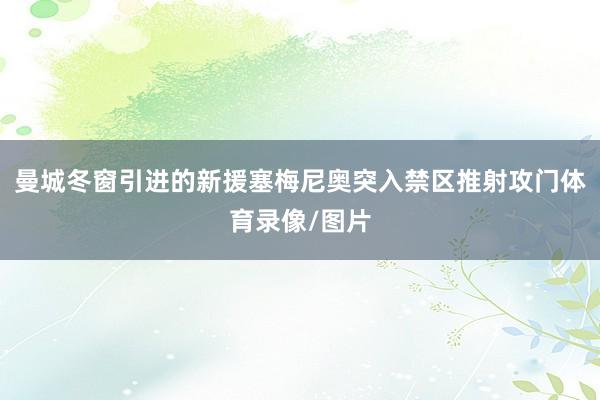 曼城冬窗引进的新援塞梅尼奥突入禁区推射攻门体育录像/图片