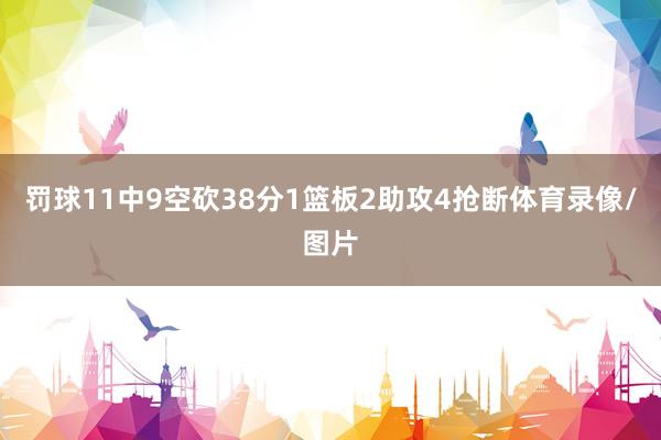 罚球11中9空砍38分1篮板2助攻4抢断体育录像/图片