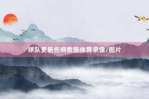 球队更新伤病敷陈体育录像/图片